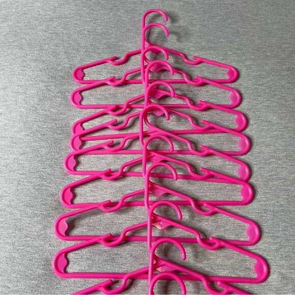 Amazon Basics Pink Baby Hangers 11 PCS. Set - Picture 2 of 6